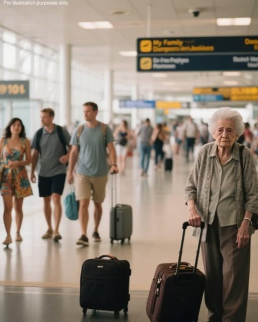 My family went on vacation and left Grandma at the airport. They didn’t think I would get so upset about it.