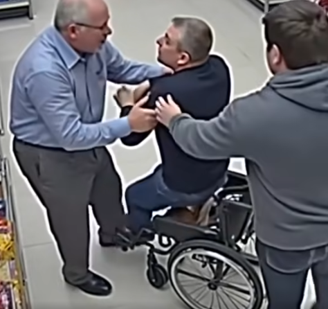 He attempted to grab my wheelchair for his wife — what followed was justice served.