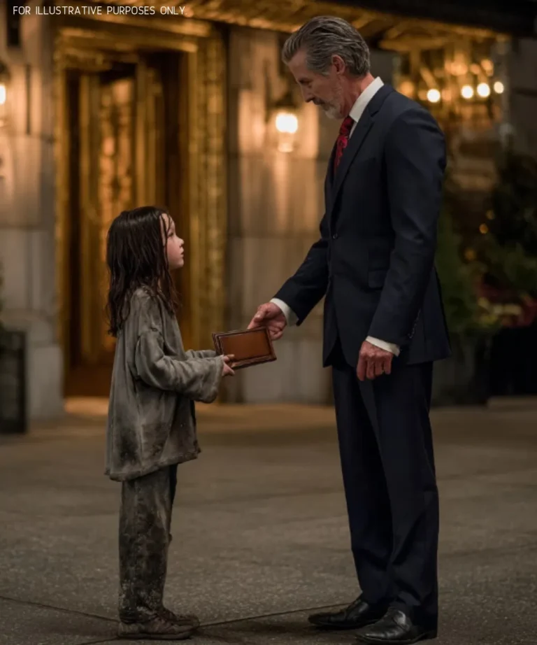 A 9-year-old homeless girl found a wallet overflowing with cash — it belonged to a prominent lawyer, and what he did next stunned everyone