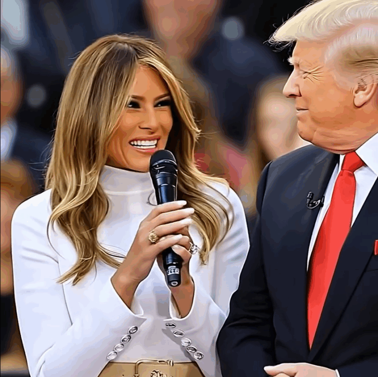 Donald and Melania Trump’s Baseball Game Kiss Sparks Buzz