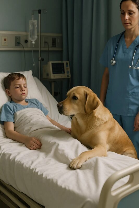 Loyal Dog Blocks Medics from Taking Injured Child to Surgery—His Actions Reveal a Deeper Truth